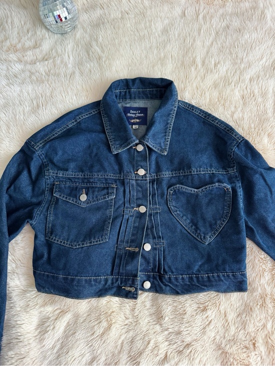 Ashley By 26 International Jackets & Blazers - Ashley Vintage Charm cropped denim jacket